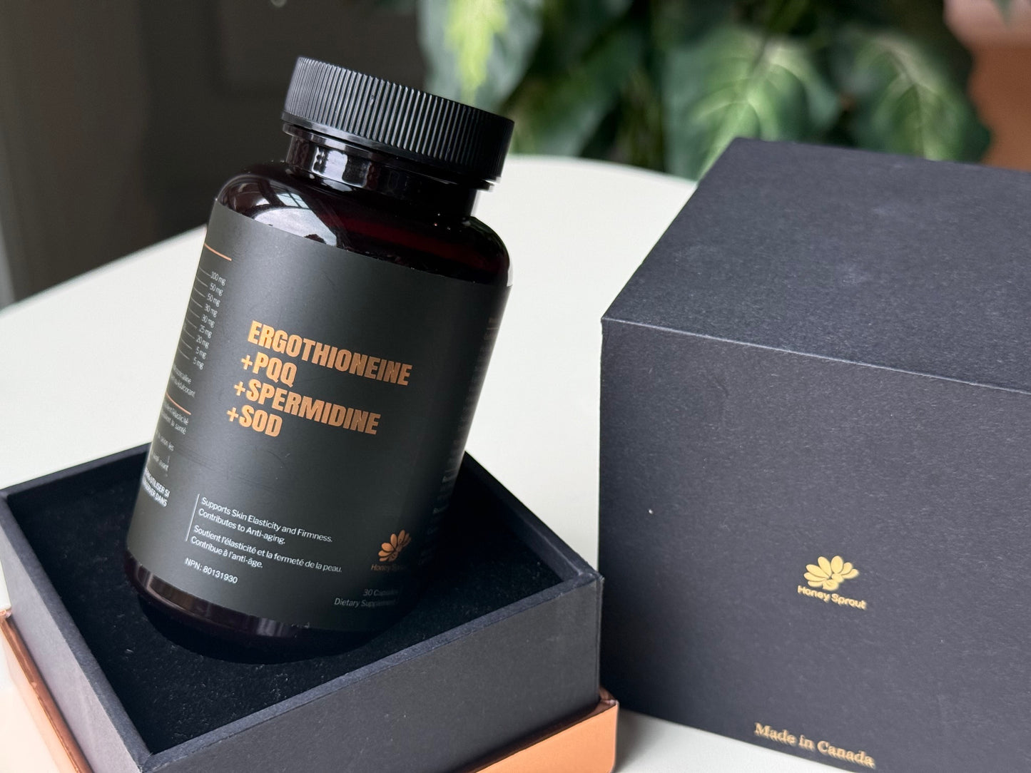 ERGOTHIONEINE+PQQ+SPERMIDINE+SOD